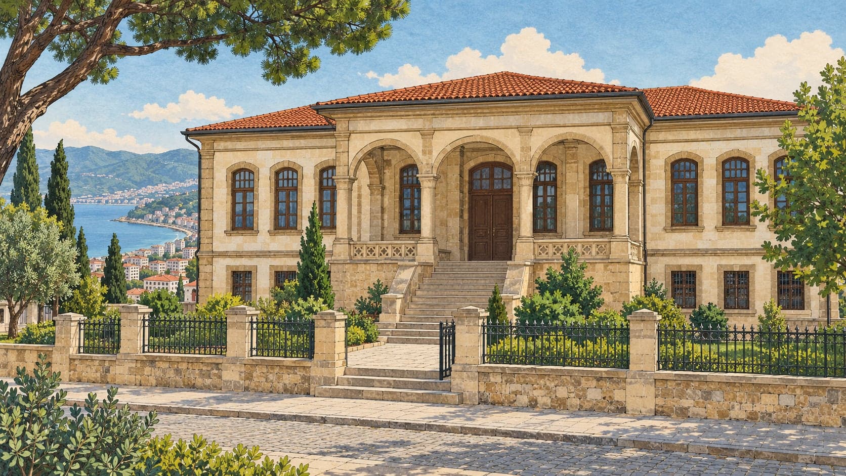 Ordu Museum çizimi, Ordu