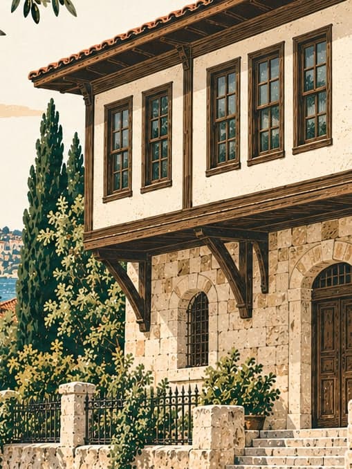 Illustration of Orhan Kemal Museum, İstanbul