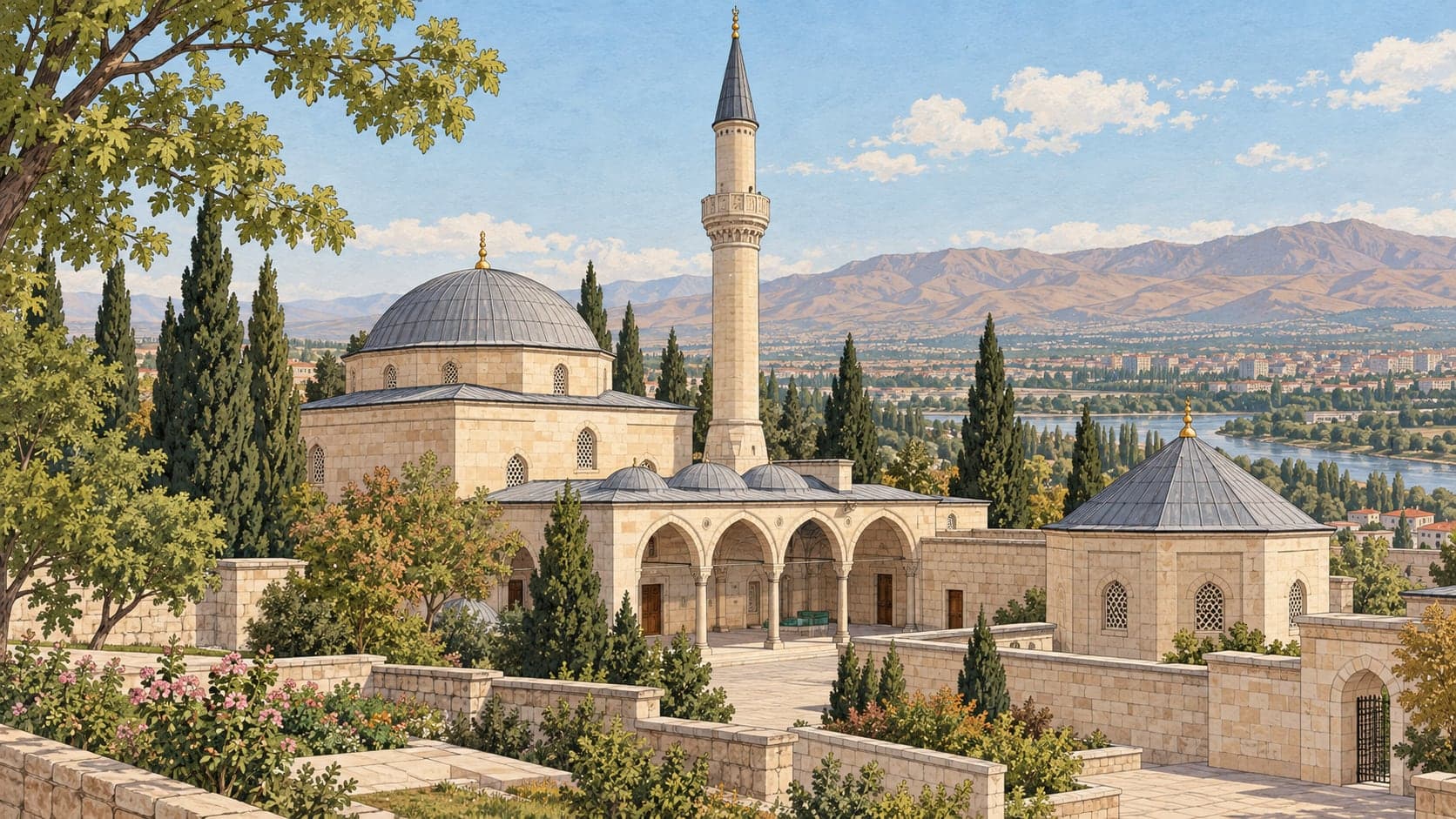 Illustration of Ortamahalle Museum, Trabzon