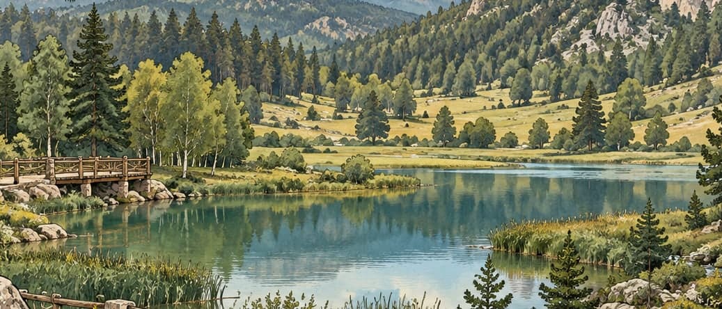 Illustration of Oymalık Nature Park, Sivas