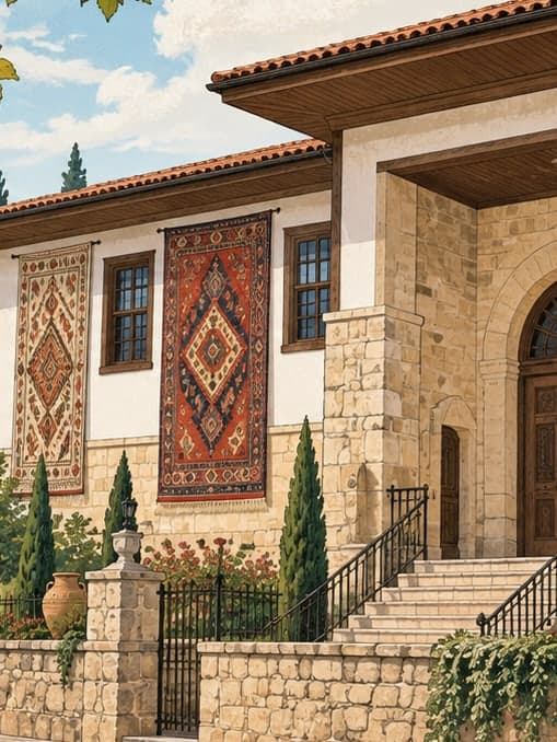Illustration of Prof. Dr. Turan Yazgan Ethnography Carpet and Kilim Museum, Isparta