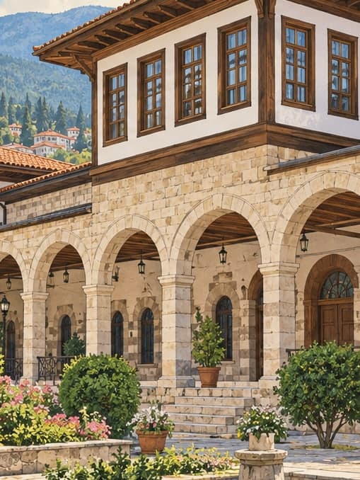 Illustration of Painter Mehmet Yücetürk Art Centre, Bolu