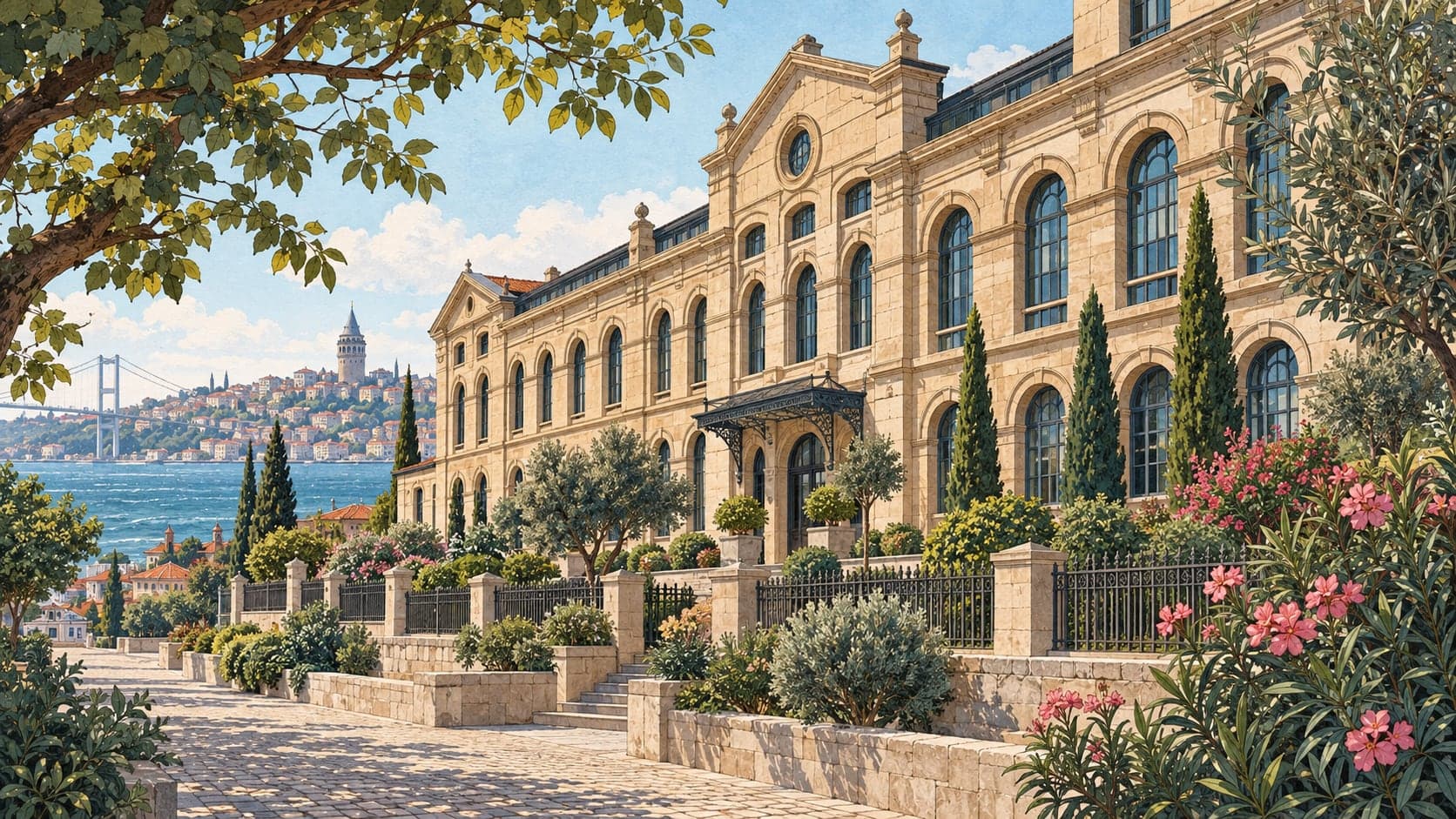Illustration of Rezan Has Museum, İstanbul