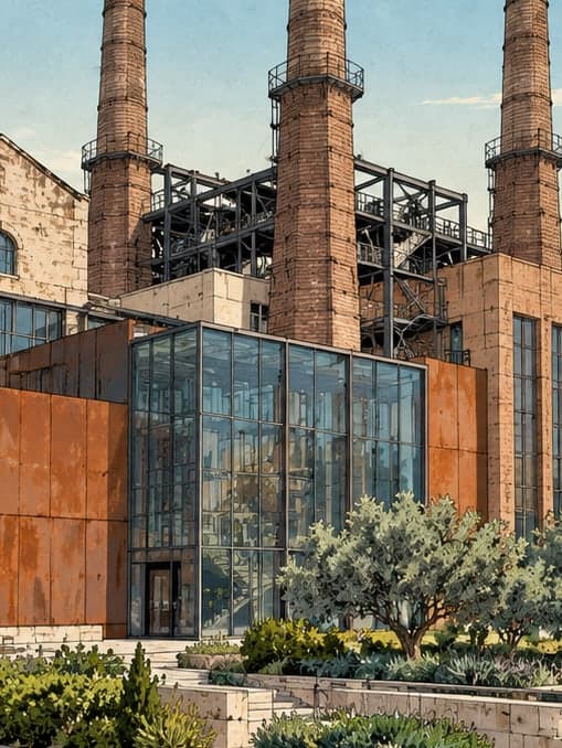 Illustration of Santral İstanbul Energy and Contemporary Arts Museum, İstanbul