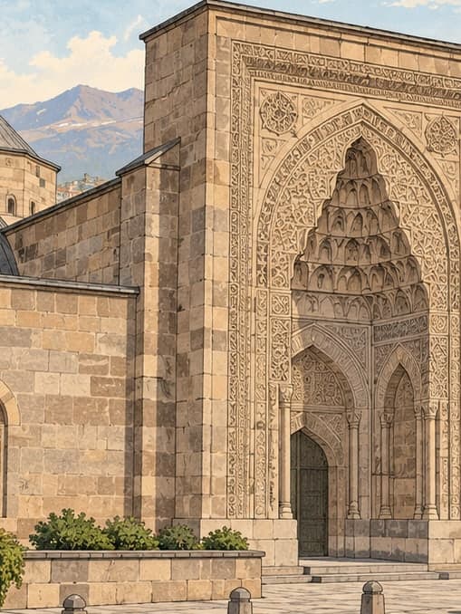 Illustration of Seljuk Civilization Museum (Gevher Nesibe Museum of Medical History), Kayseri