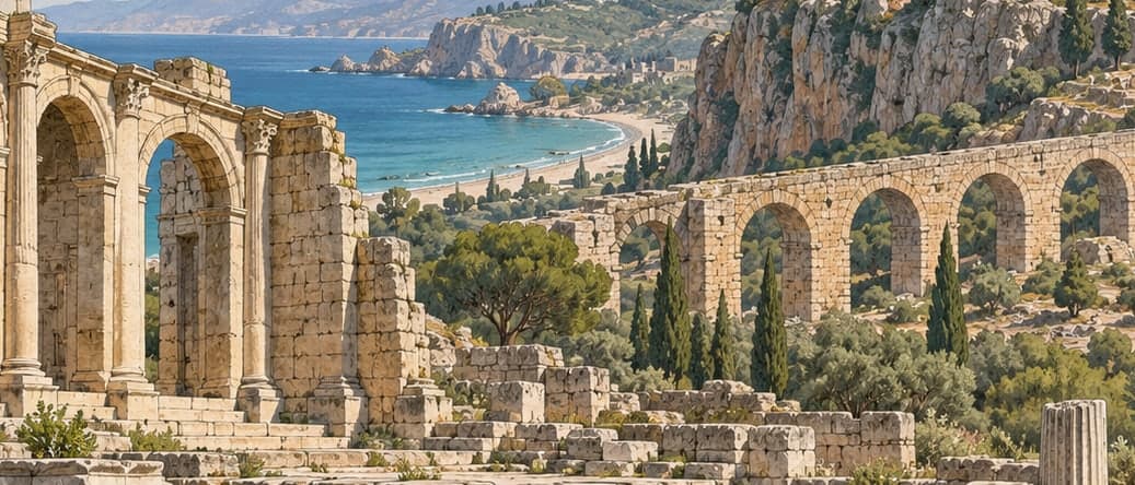 Illustration of Selinus, Antalya