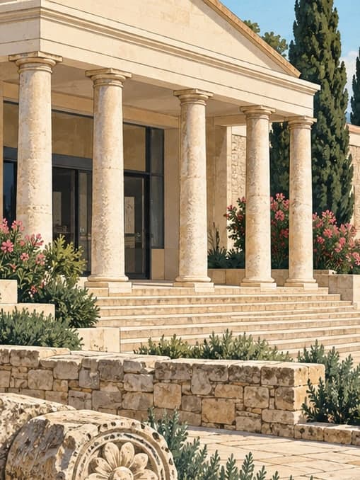 Illustration of Side Arif Müfid Mansel Archaeological Museum, Antalya