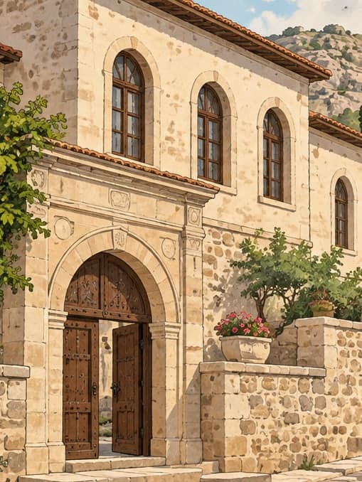 Illustration of Sille Museum, Konya