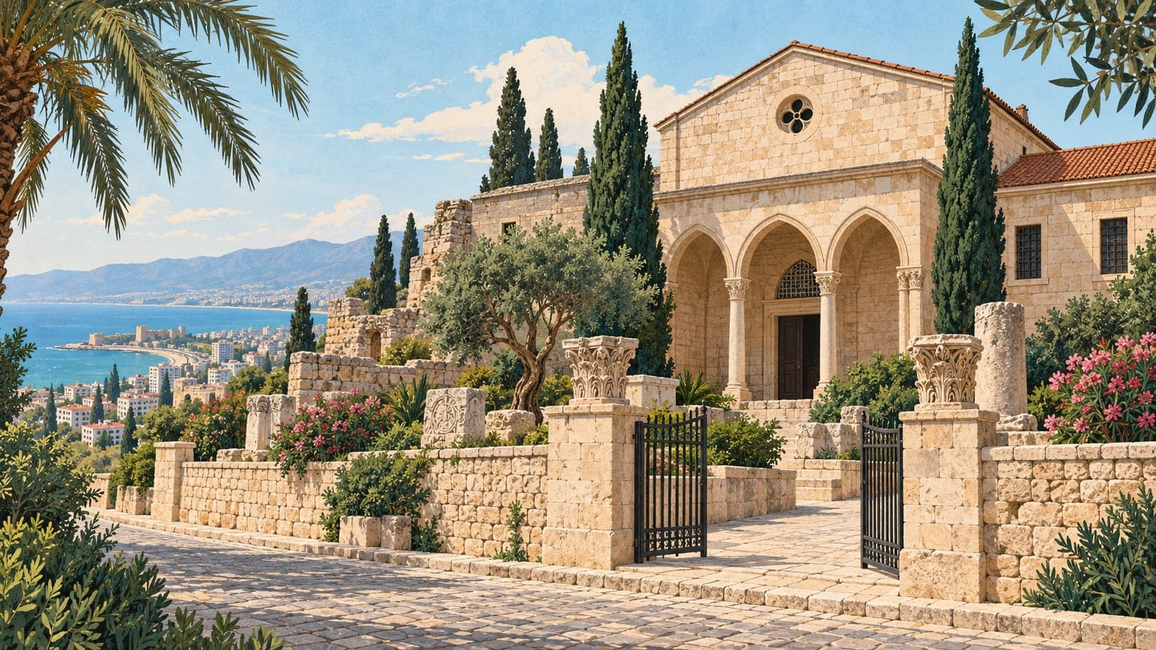 Illustration of St. Paul Memorial Museum, Mersin