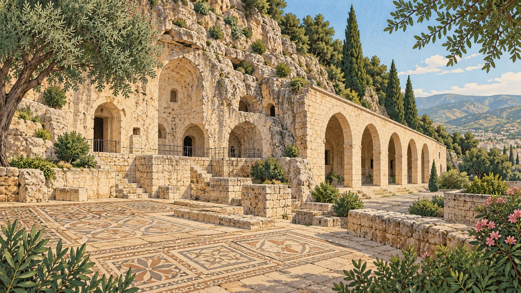 Illustration of St. Pierre Memorial Museum, Hatay