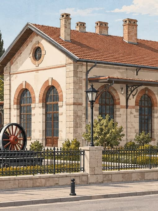 Illustration of TCDD Malıköy Museum, Ankara