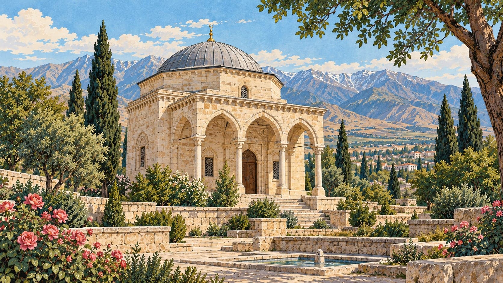 Terzibaba Tomb çizimi, Erzincan