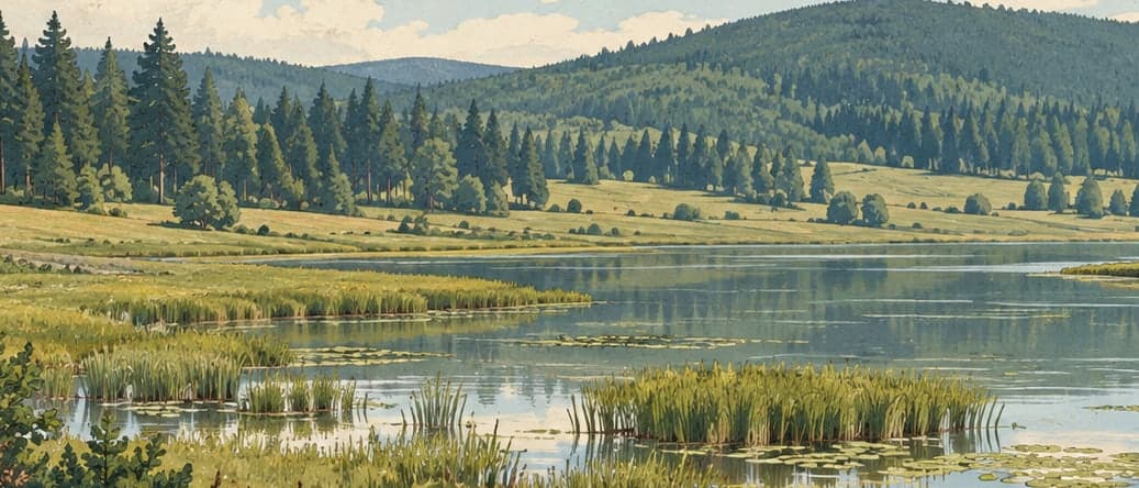 Illustration of Topuk Plateau Nature Park, Kütahya