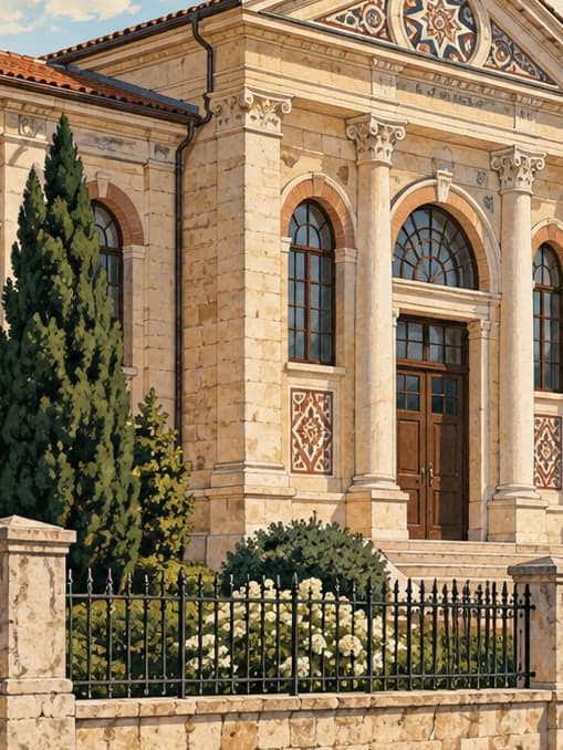Illustration of Trakya University Balkan Universities Union Museum, Edirne