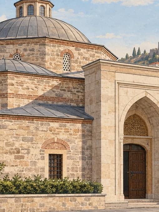 Illustration of Turkish Bath Museum, Ankara