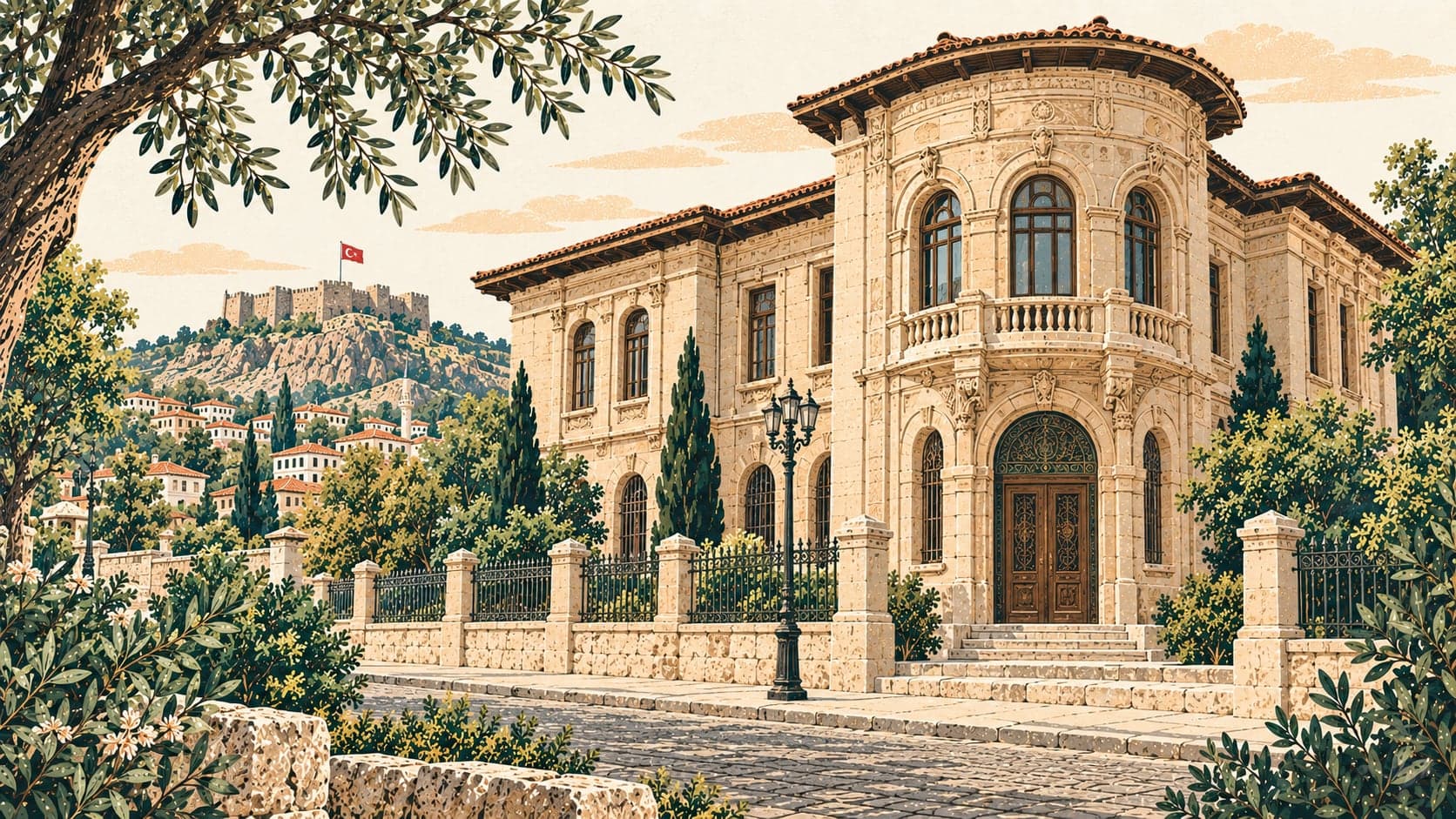 Illustration of Türkiye İş Bankası İktisadi Bağımsızlık Müzesi, Ankara