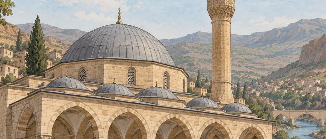 Illustration of Great Mosque, Siirt
