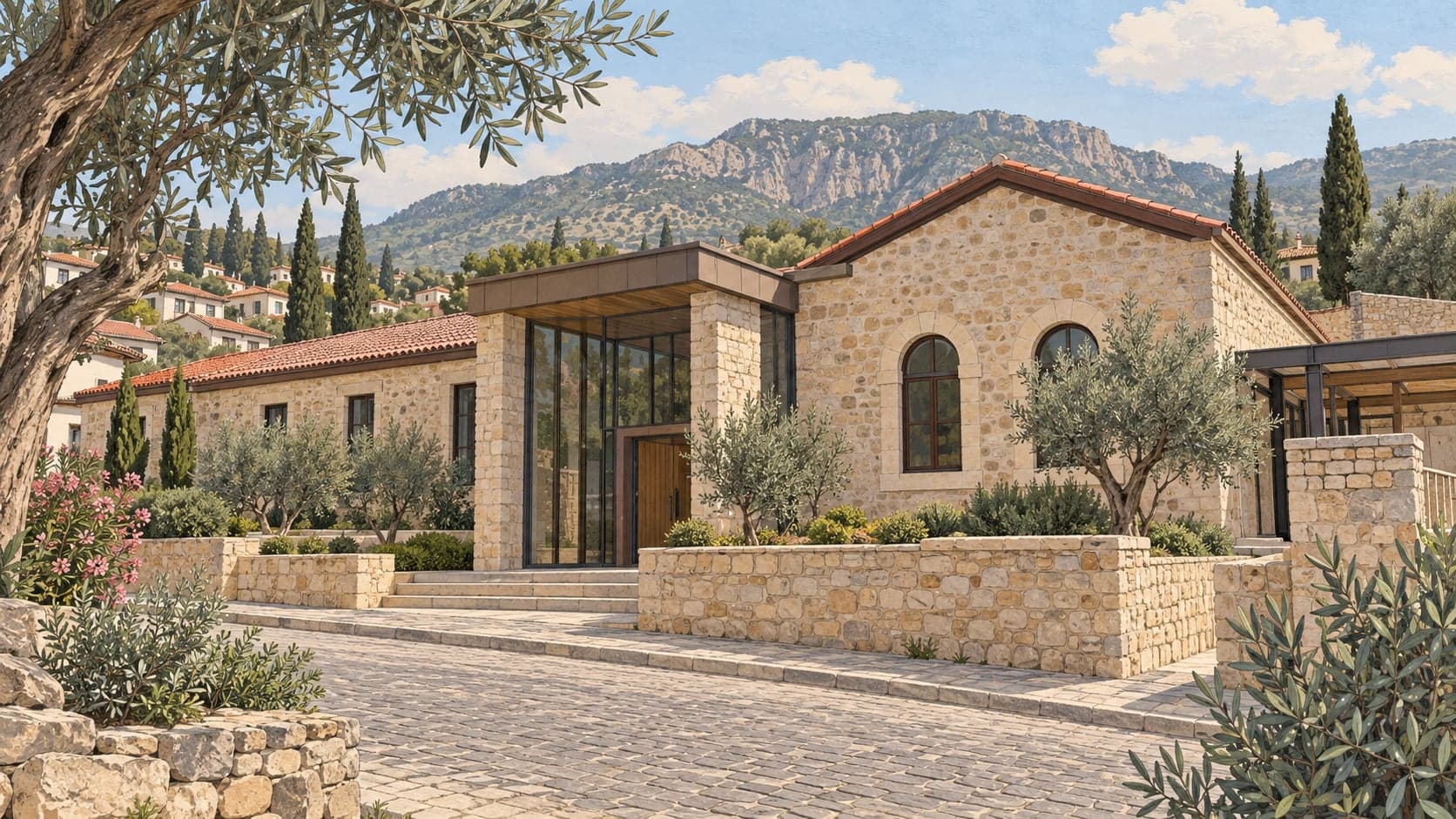 Illustration of Vakıflıköy Museum, Hatay