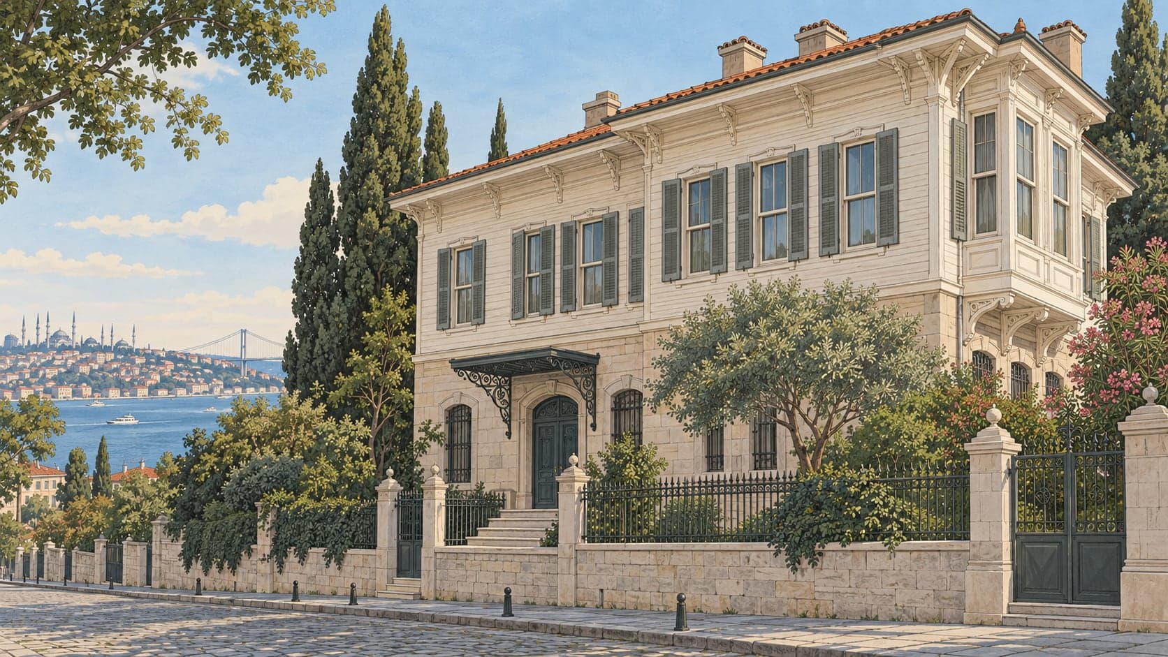 Illustration of Yapı Kredi Vedat Nedim Tör Museum, İstanbul