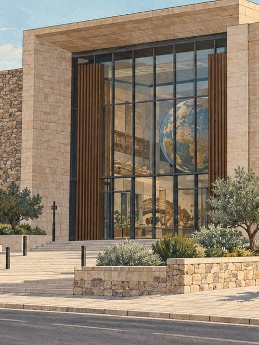 Illustration of Earth Sciences and Natural History Museum, Çanakkale