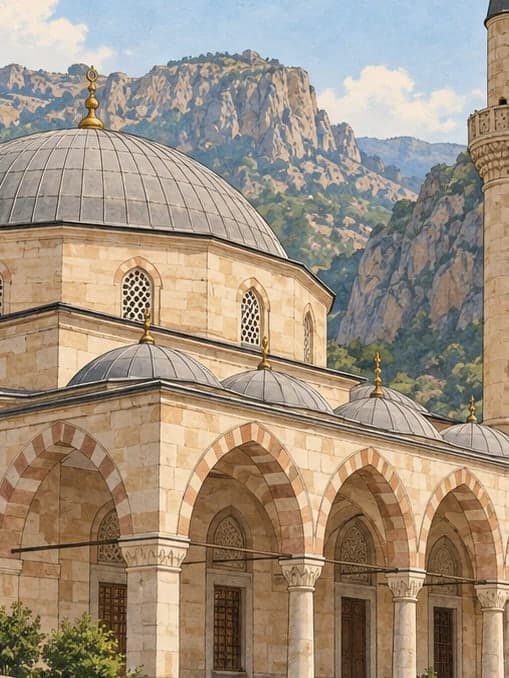 Illustration of Yörgüç Paşa Mosque, Amasya