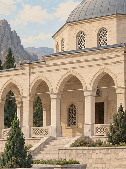Illustration of Yüzbaşı Agâh Efendi Martyrs' Cemetery, Afyonkarahisar