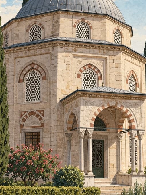 Illustration of Zal Mahmud Paşa Tomb, İstanbul
