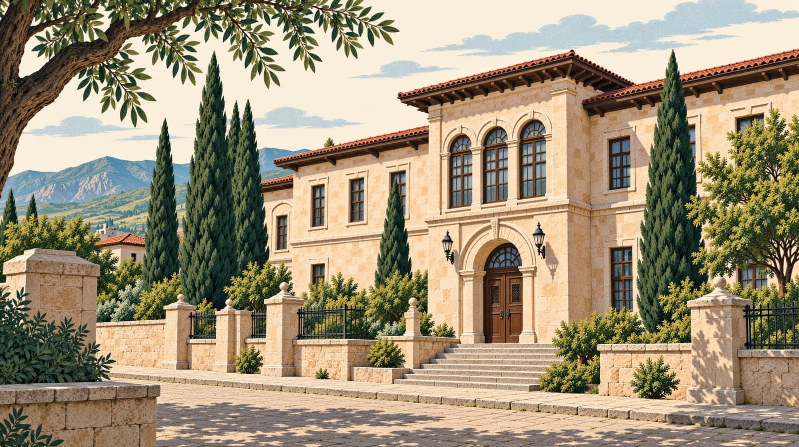 Ziya Gökalp Museum çizimi, Diyarbakır