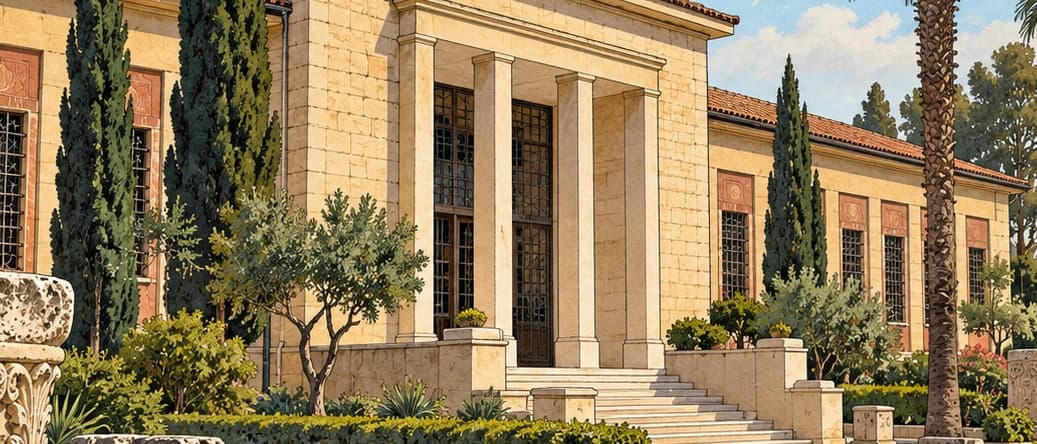 Illustration of Adana Museum, Adana
