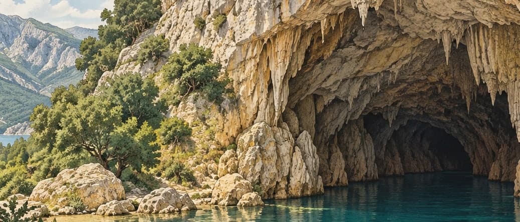 Illustration of Altınbeşik Cave National Park, Antalya