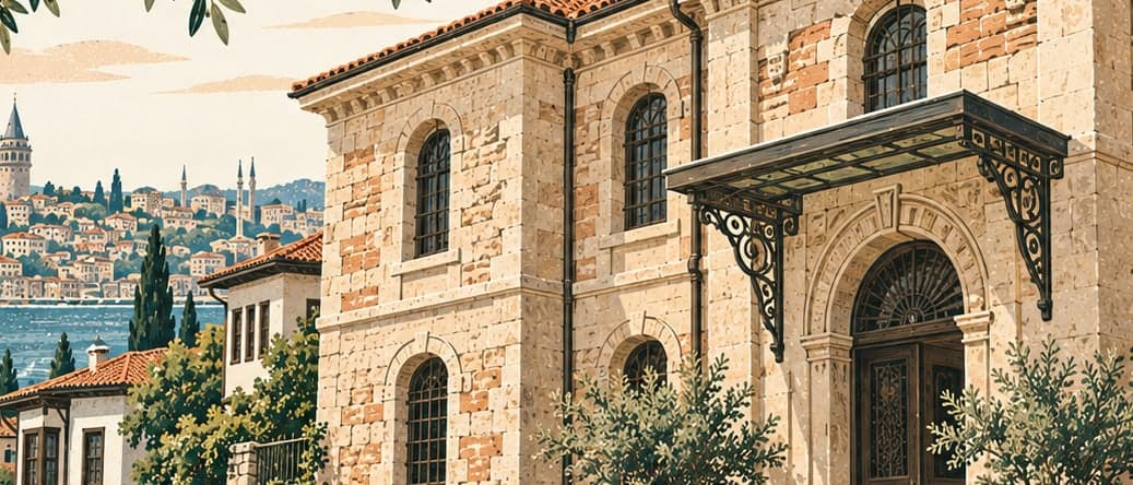 Illustration of Ara Güler Museum, İstanbul