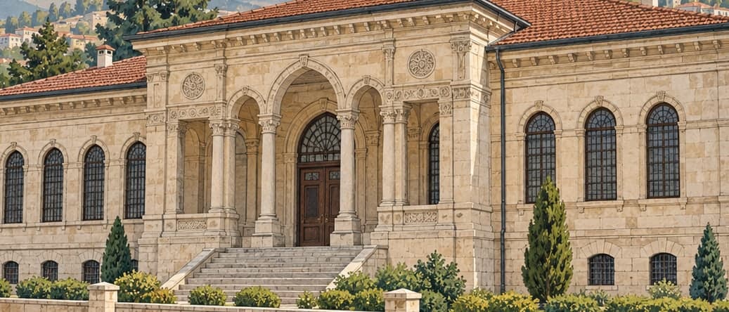 Illustration of Archaeological Museum, Sivas