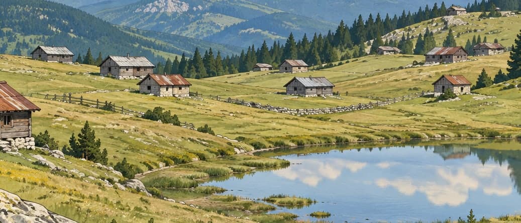 Illustration of Balıklı Plateau, Düzce