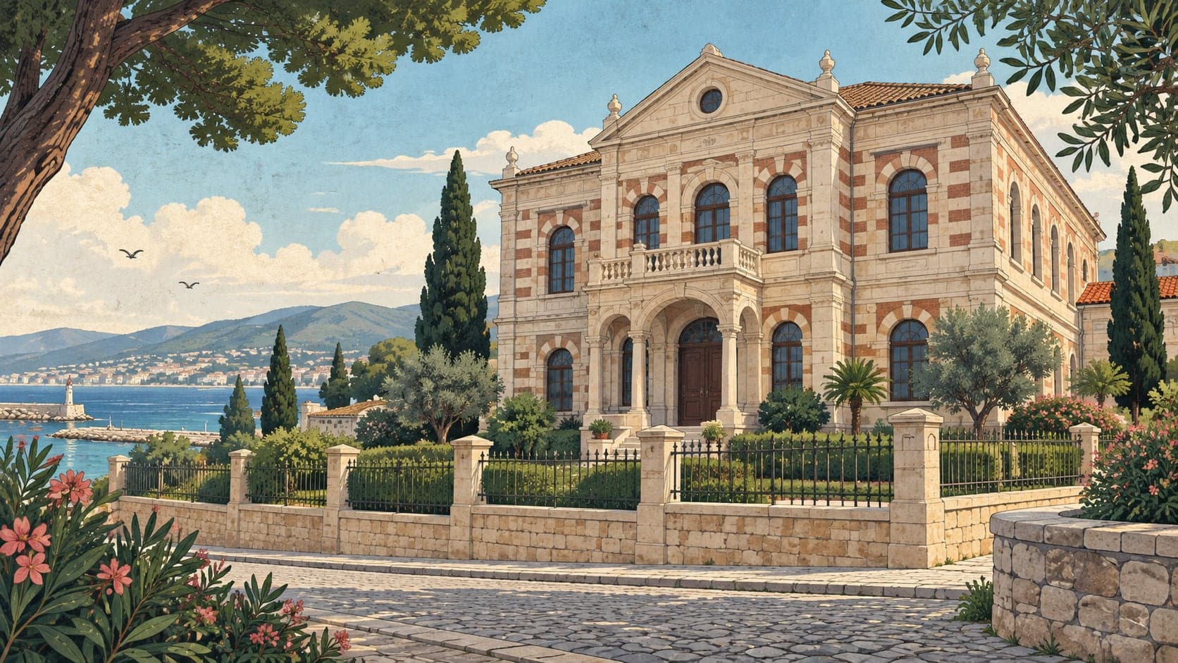 Illustration of Bandırma Museum, Balıkesir