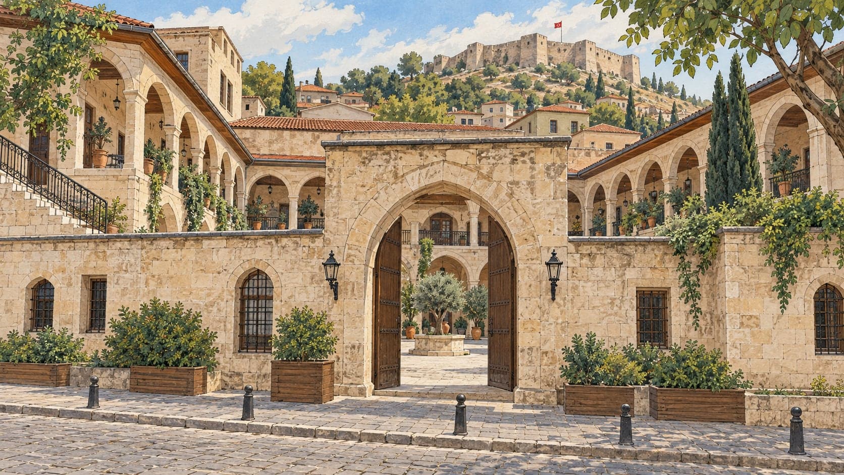 Illustration of Bayazhan Gaziantep City Museum, Gaziantep