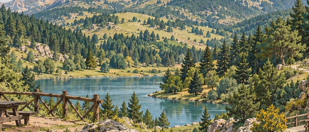 Illustration of Beydağı Nature Park, Malatya
