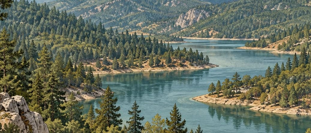 Illustration of Çakıroluk Nature Conservation Area, Denizli