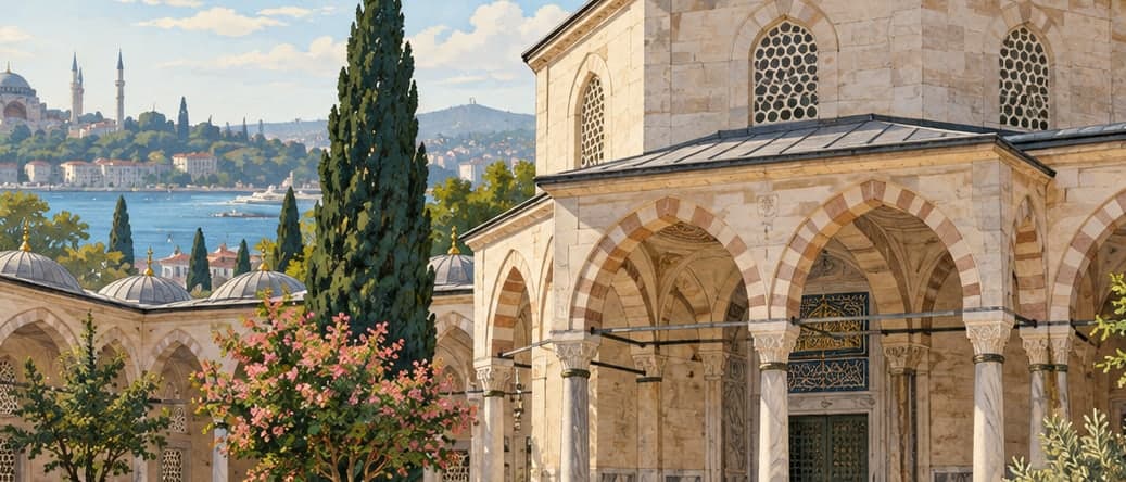 Illustration of Cerrah Mehmed Paşa Tomb, İstanbul