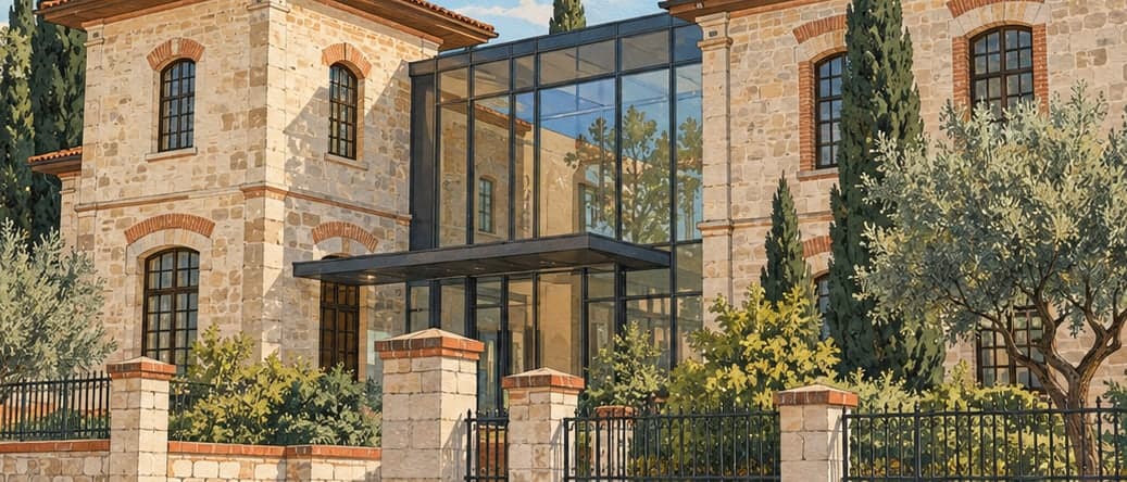 Illustration of Devrim Erbil Contemporary Arts Museum, Balıkesir