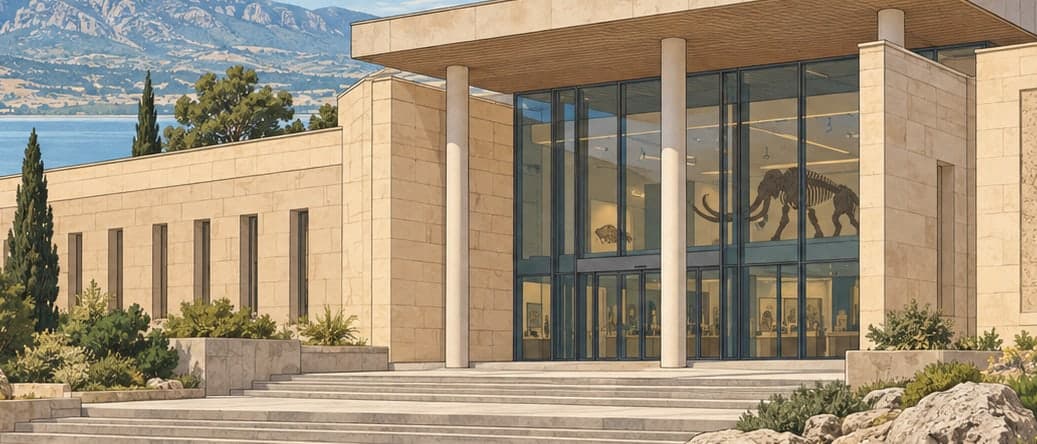 Illustration of Natural History Museum, Burdur