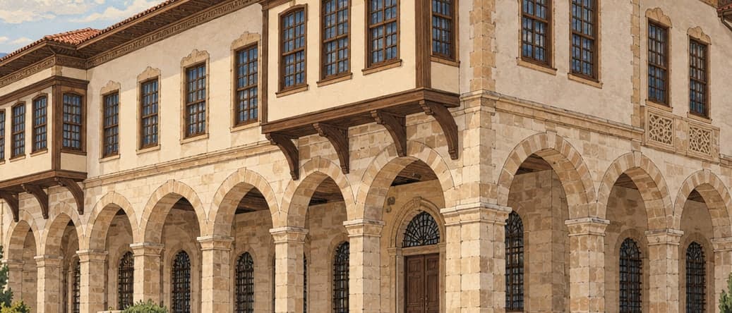 Illustration of Elazığ Old Government Mansion, Elazığ