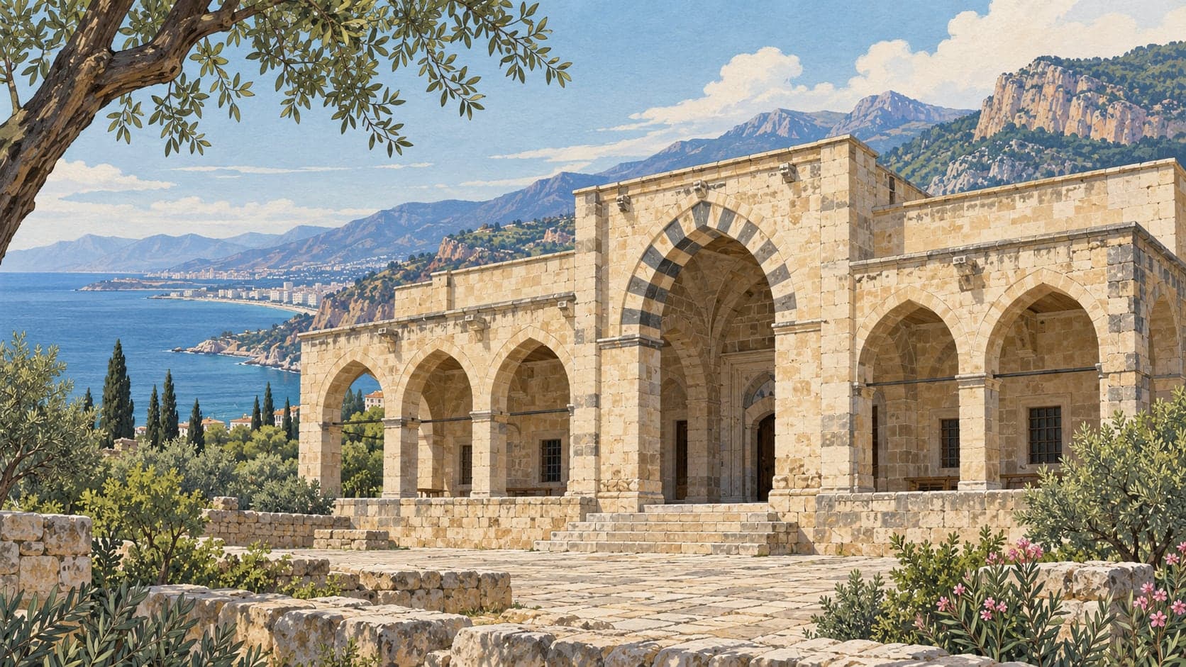 Illustration of Emirzeli / İmirzeli, Mersin