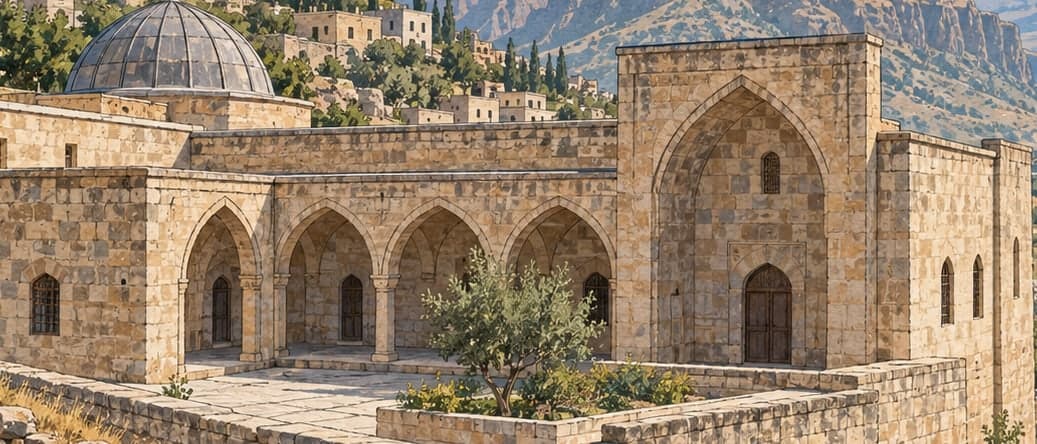 Illustration of Faki Teyran Madrasa, Şırnak