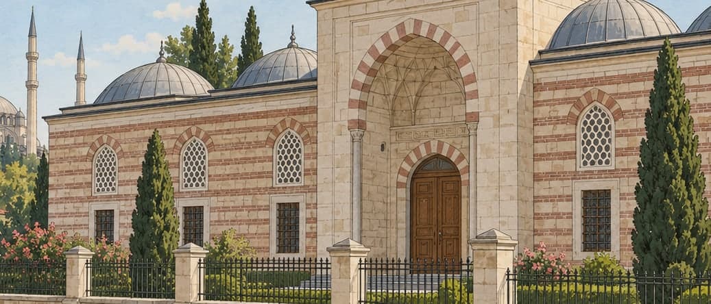 Illustration of Fatih Sultan Mehmet Museum, Edirne