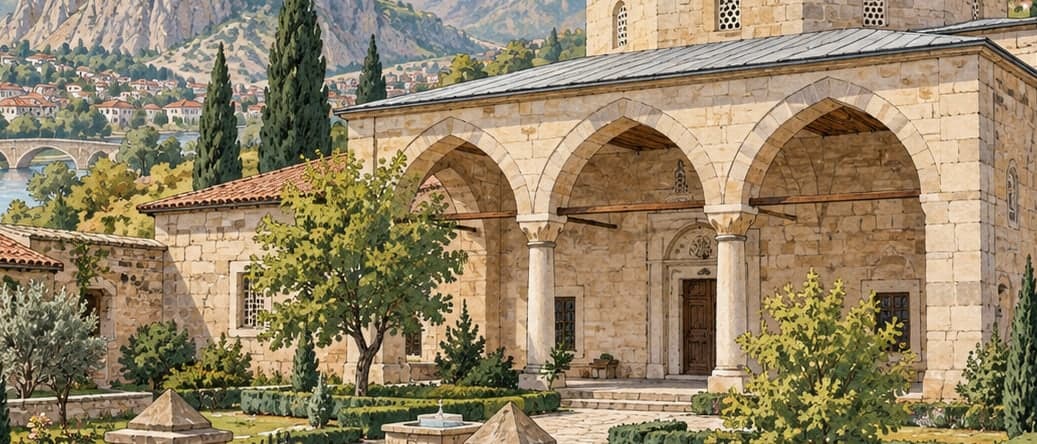 Illustration of Halef Sultan Zawiya, Tokat