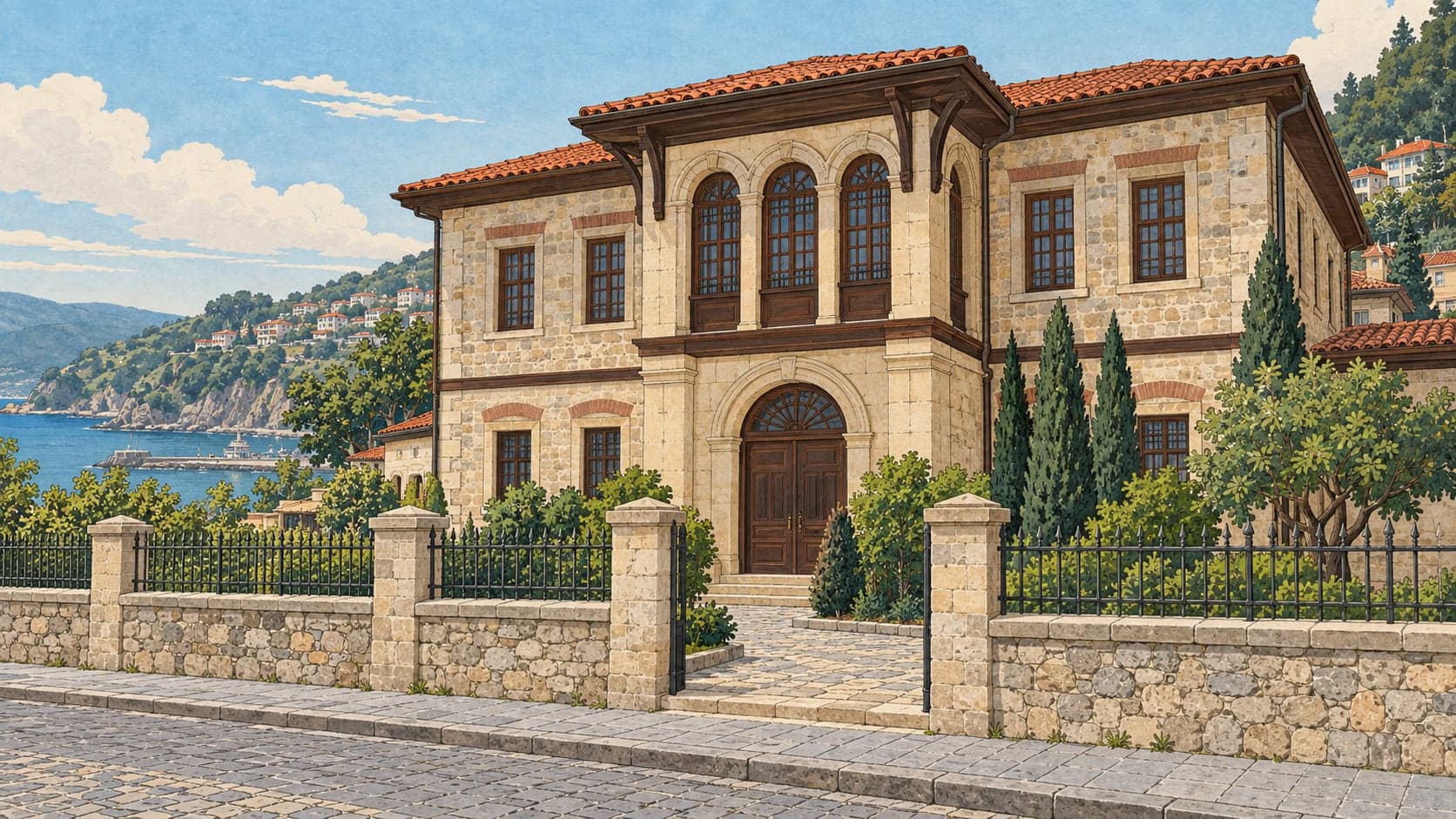 Halkalı Evliya Tomb çizimi, Amasya