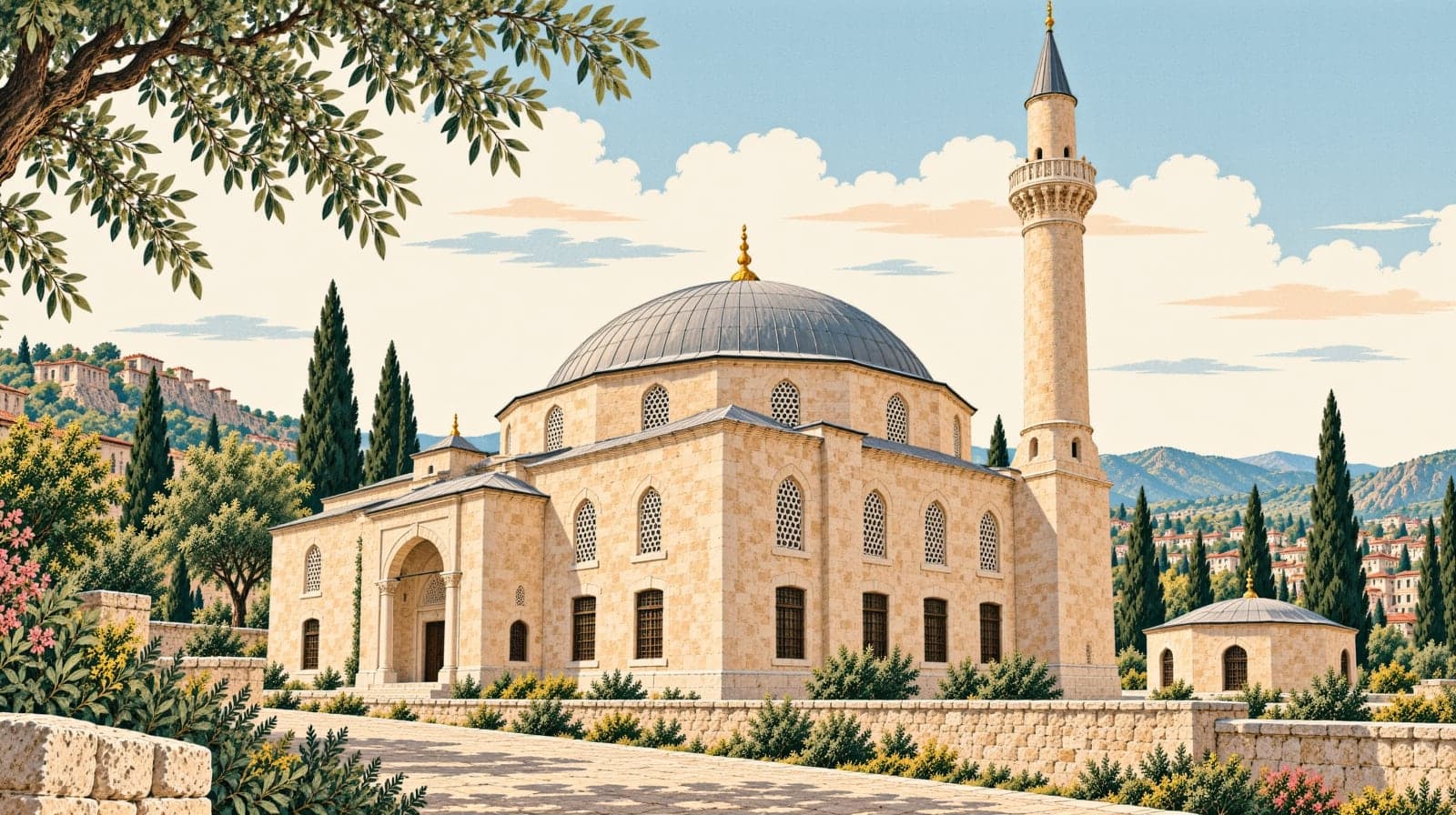 Hamurkesen Mosque çizimi, Van