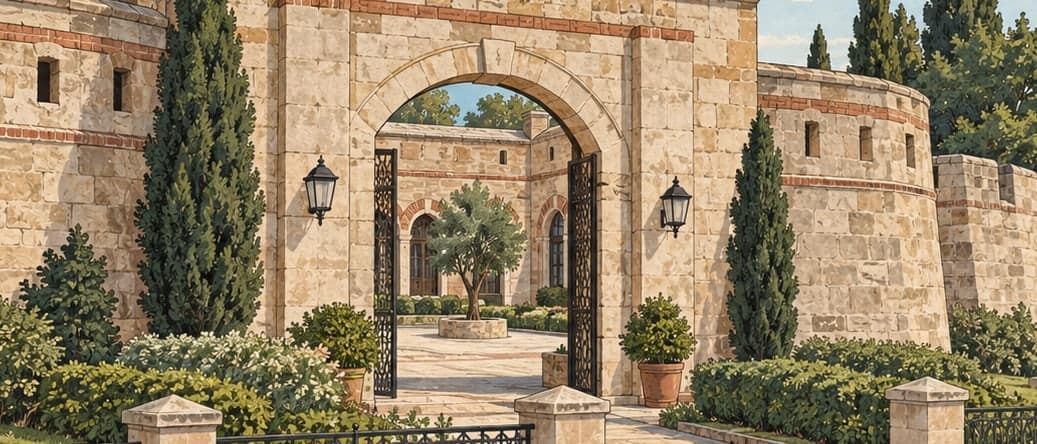 Illustration of Hıdırlık Tabya Balkan History Museum, Edirne
