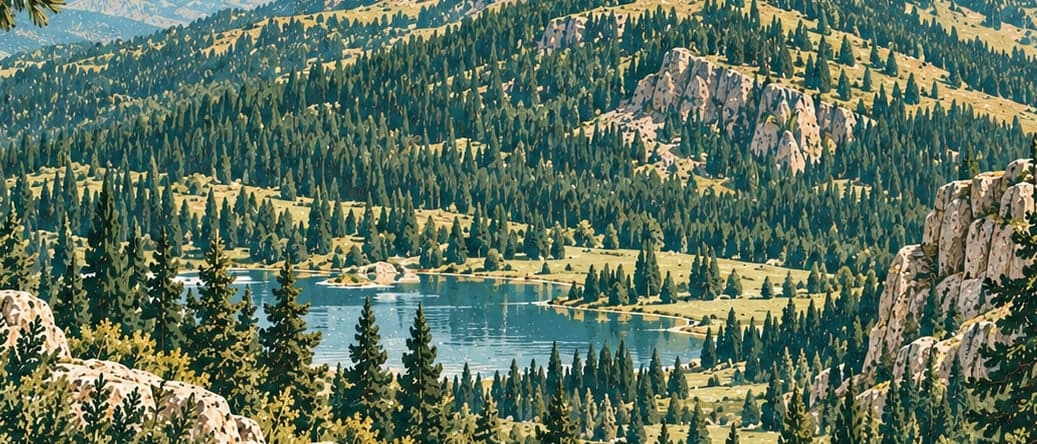 Illustration of Ilgaz Dağı Milli Parkı, Kastamonu