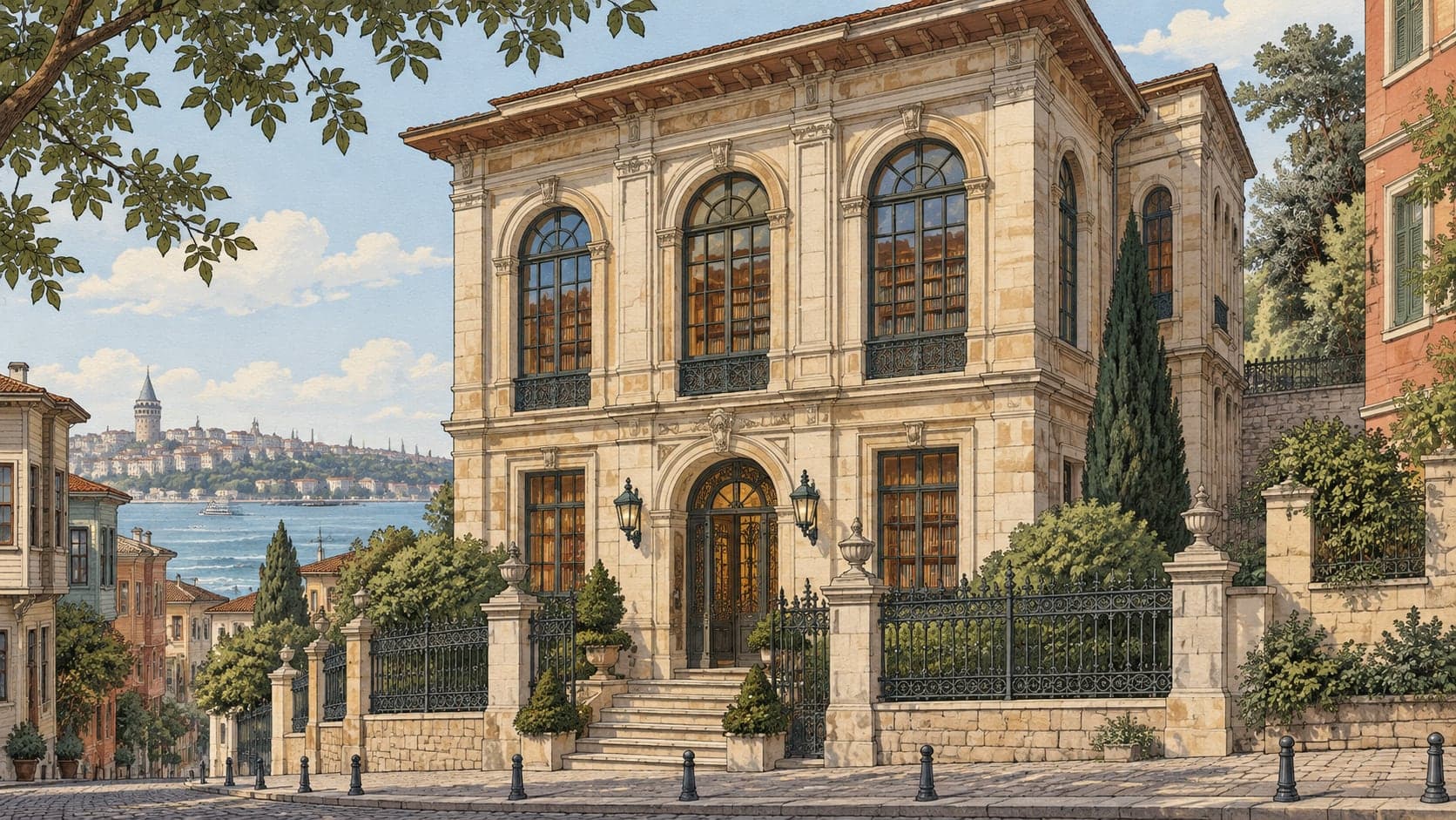 Illustration of İmzalı and First Printing Books Museum, İstanbul